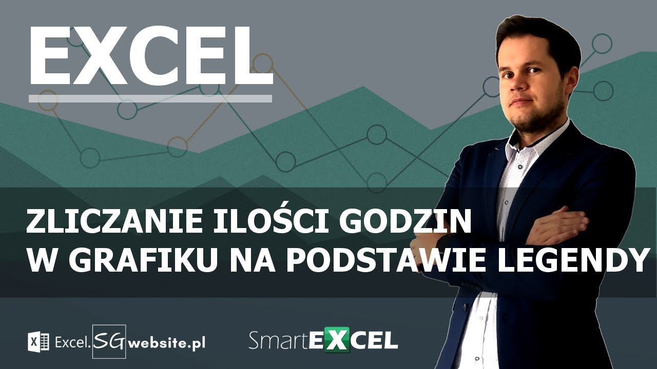 Zliczanie ilości godzin w grafiku na podstawie legendy.