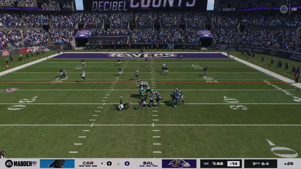 Madden, but I play defense only