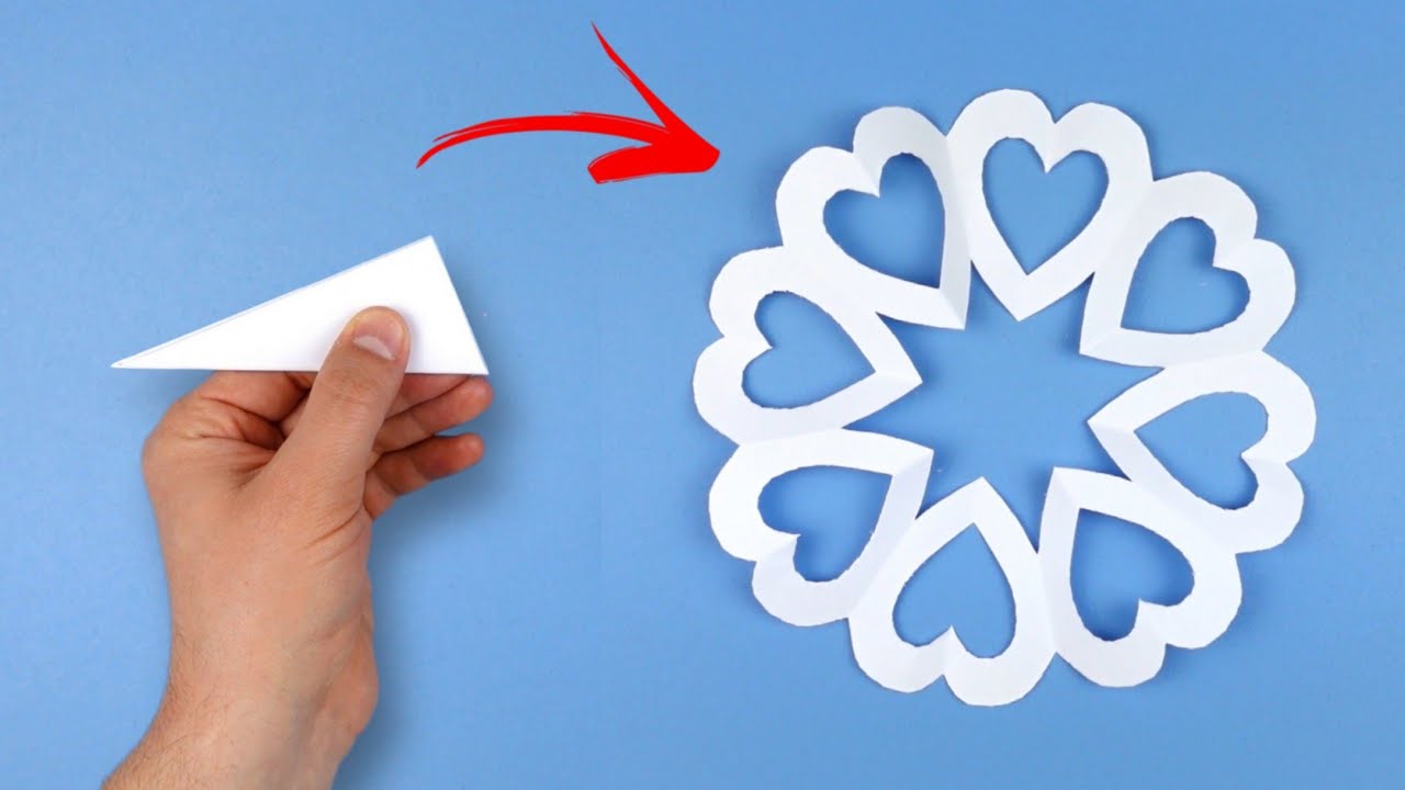 Kağıttan Kolay Origami Kar Tanesi Nasıl Yapılır? | Yılbaşı - Noel S&uuml;s&uuml; Fikirleri | Kendin Yap