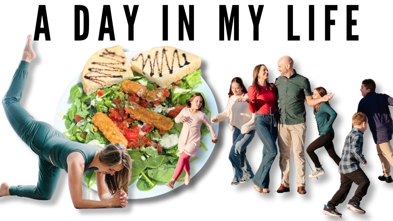 What I ACTUALLY eat and feed my 6 kids on a plant-based diet