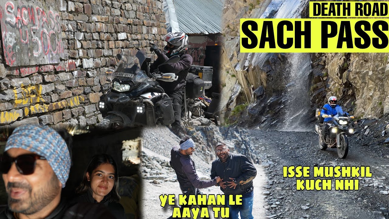 DEATH ROAD - SACH PASS | World's Most Dangerous Road | Halat Kharab Ho Gyi | Ep-03 Sach Pass- Killar