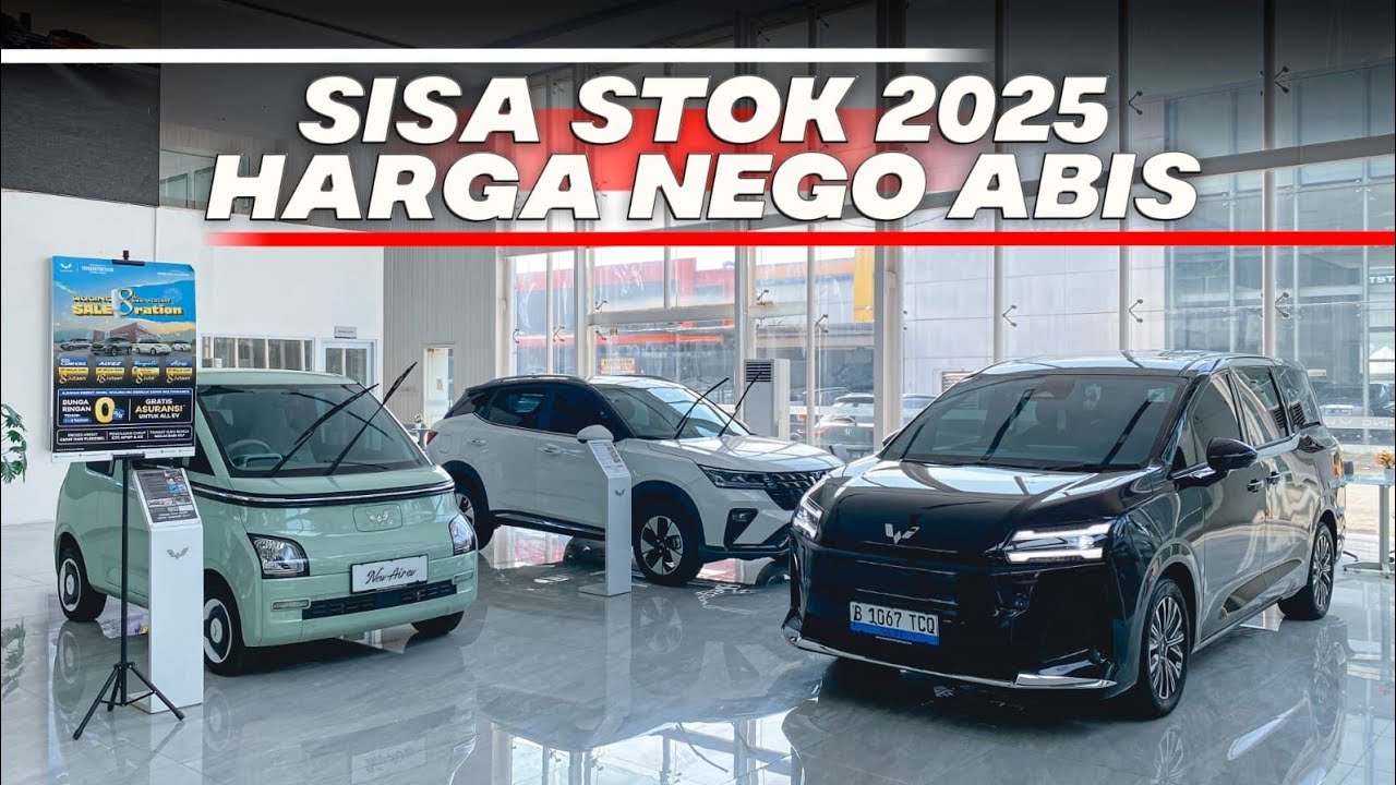 HARGA DAN PROMO WULING DARION ALVEZ AIREV SISA STOK 2025 JADI MURAH BANGET 