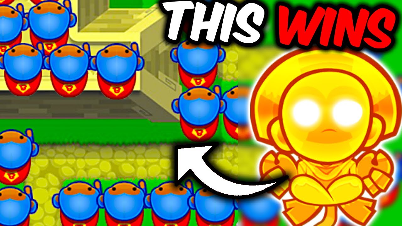 How to *WIN* with the Super Monkey in Bloons TD Battles...