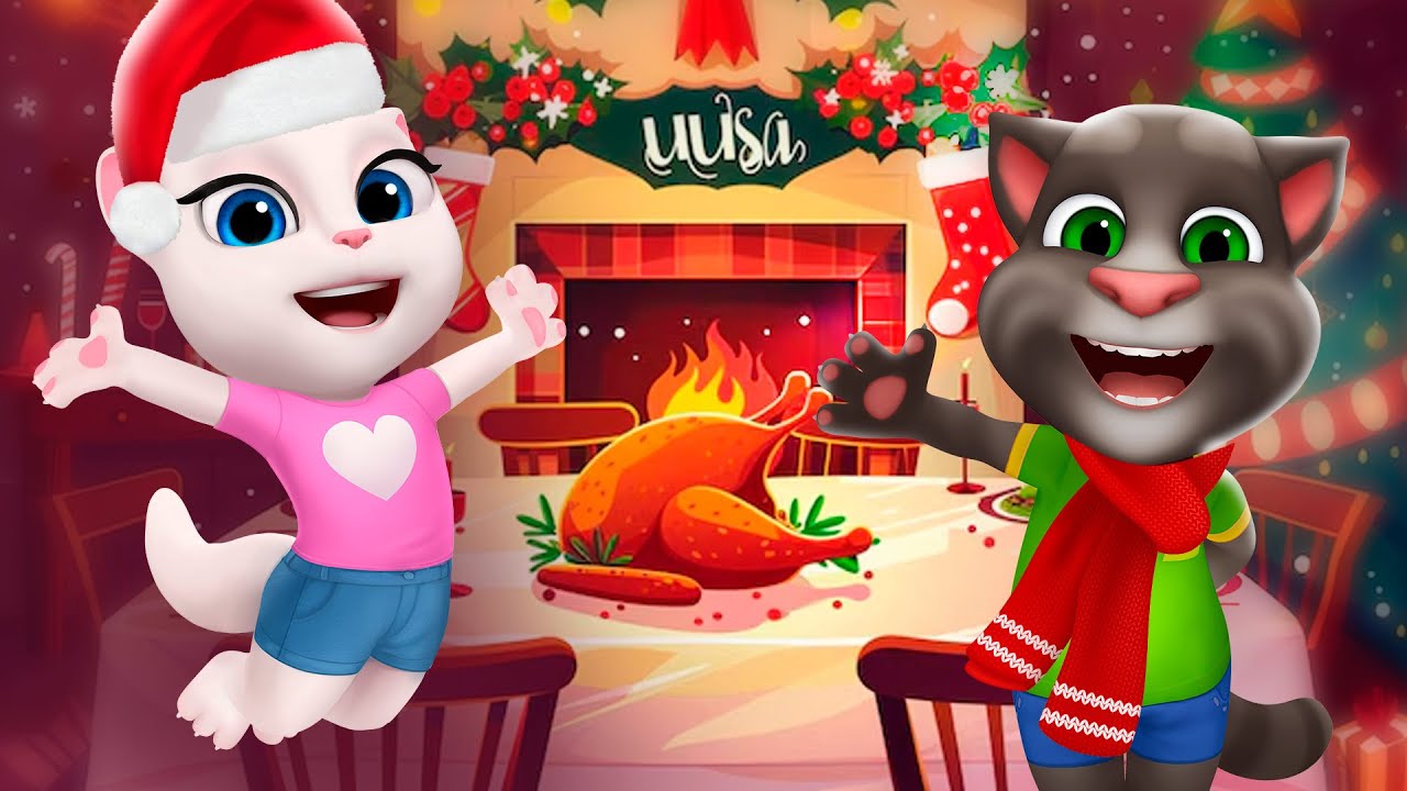 Talking Tom ✨  Blask Wigilii ✨ Zabawne Kreskówki Dla Dzieci 🍿 Super Toons TV - Bajki Po Polsku