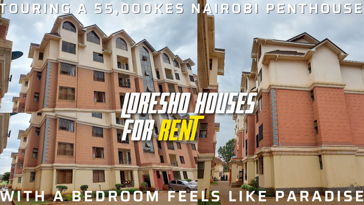 INSIDE a $550 LORESHO penthouse with URBAN INTERIORS/TOURING A TWO BEDROOM HOUSE/housing in NAIROBI