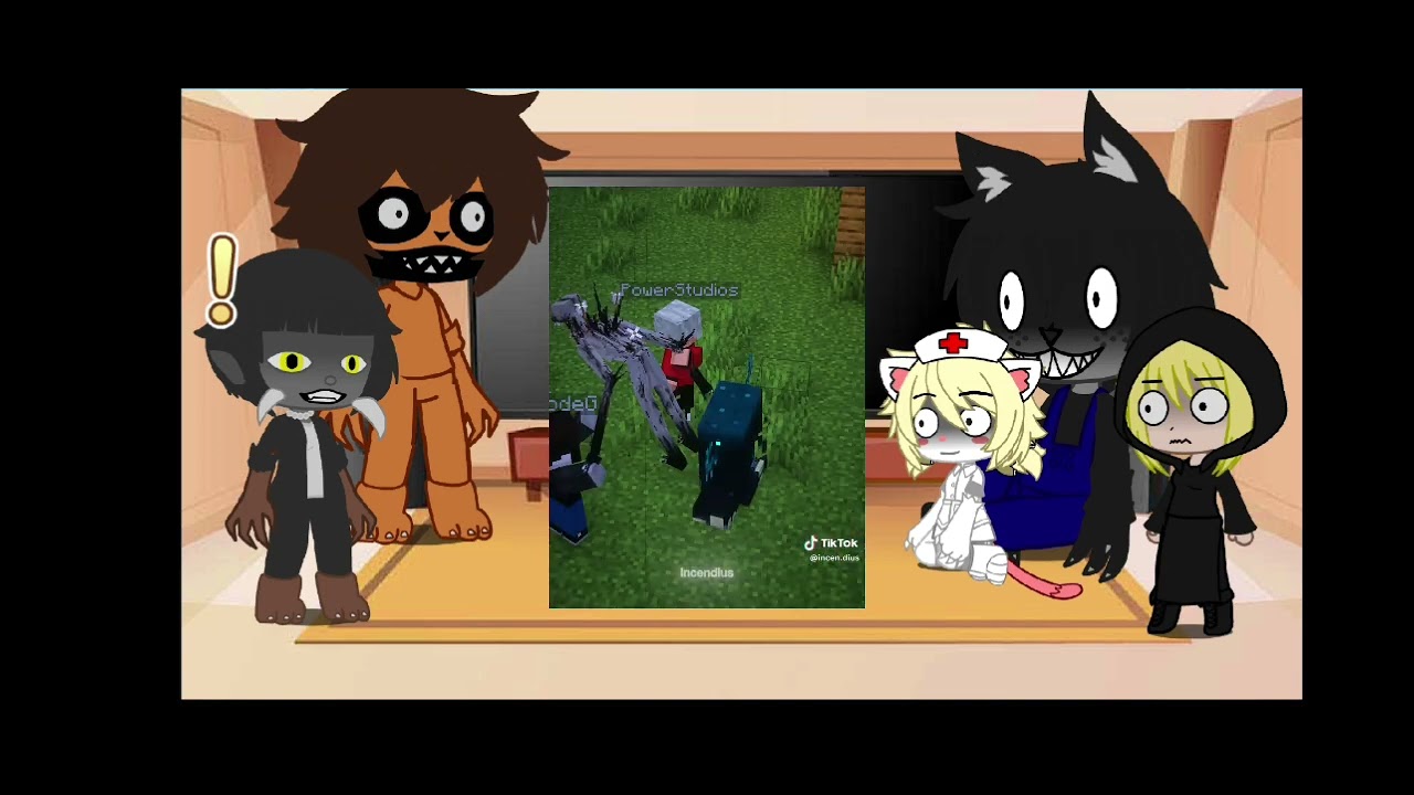 Terrible Mouse And Analog horror React to Incendius (Part 3)#analoghorror #terriblemouse #minecraft