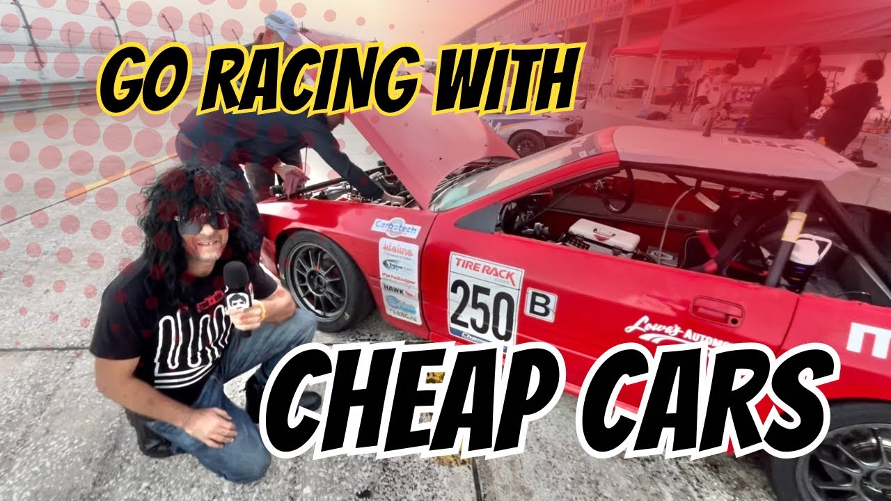 Go racing in a cheap car