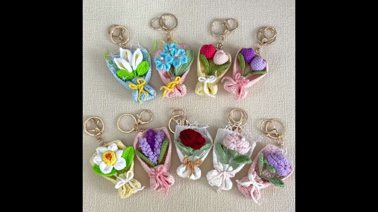 Crochet keychain ideas (25+ ideas) 
