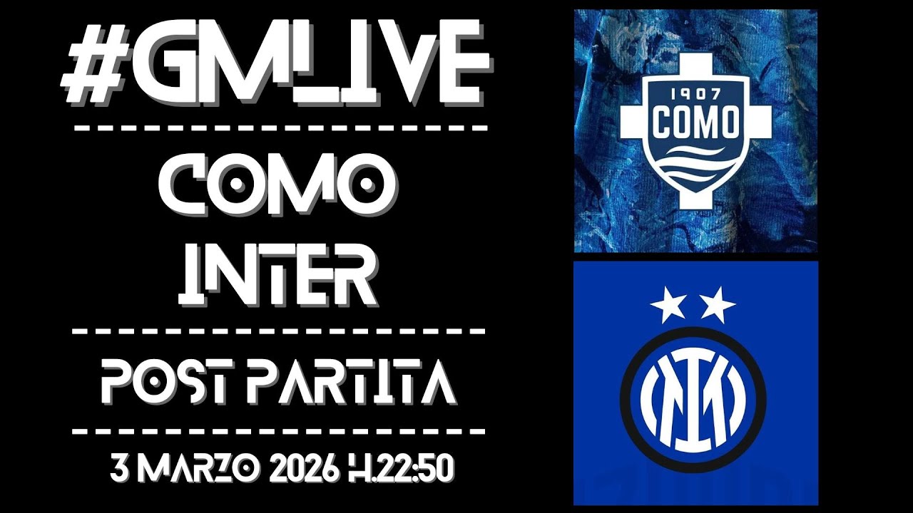 #GMLive - Como-INTER - Post Partita [Short]