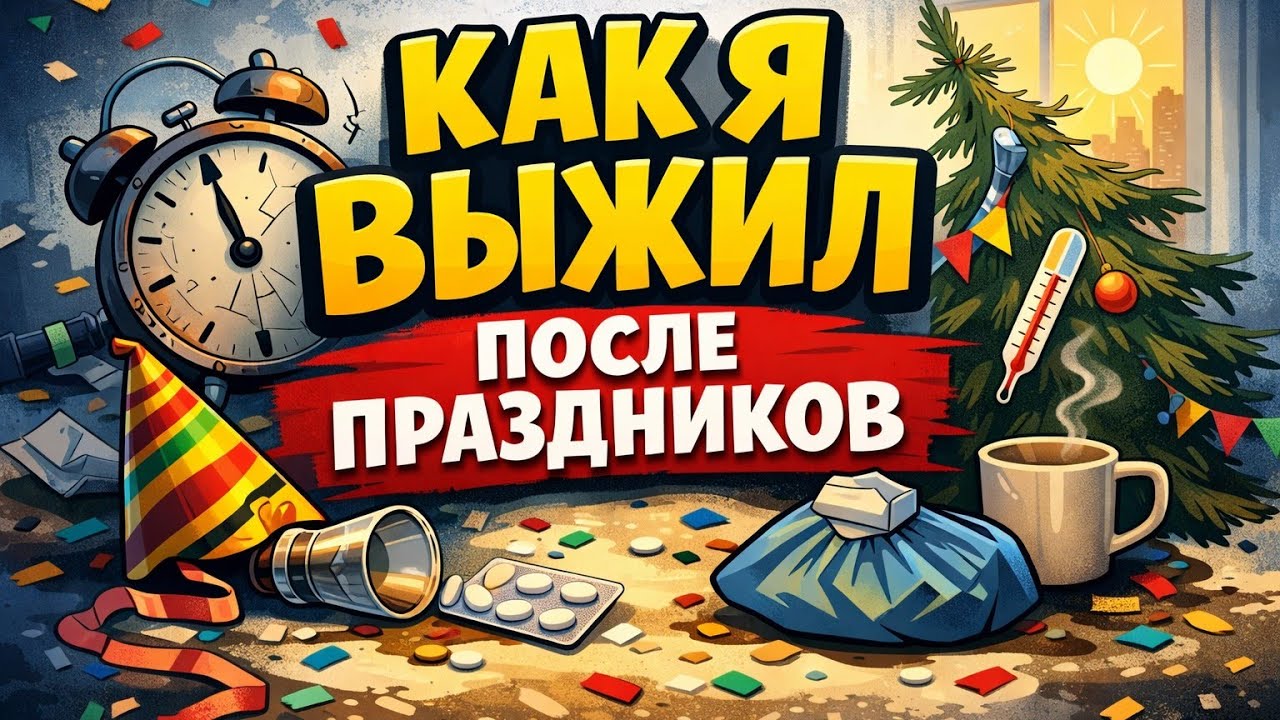 Как Выглядит Жизнь После Нового Года | Испытал Новый Метод Празднования