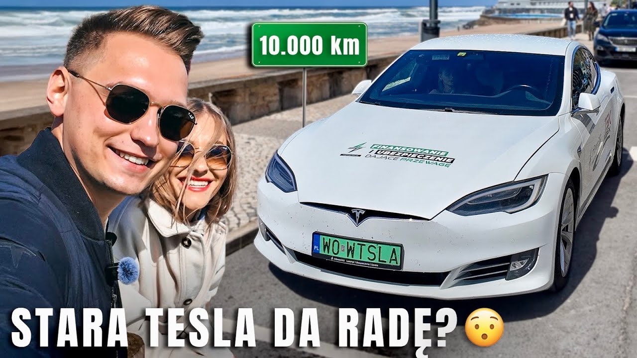 JADĘ STARĄ TESLĄ NA KONIEC EUROPY 😬 Ryzyko i prawie 600.000 km przebiegu...