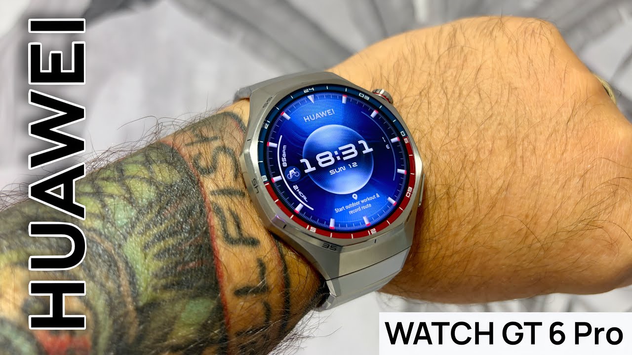 HUAWEI Watch GT 6 Pro — лучшие титановые смарт-часы с ИИ-фитнесом и премиальным дизайном! ⌚🔥