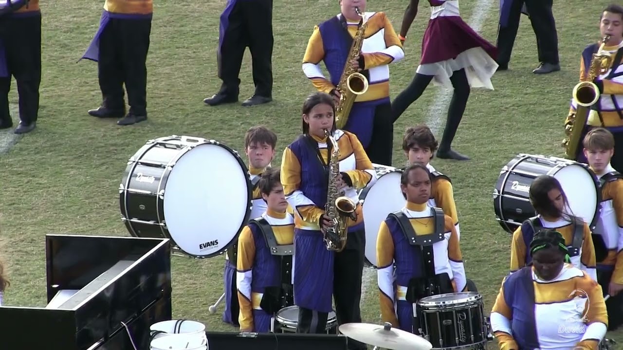E.C. Glass High School Marching Band at North Davidson High School 11/5/2022