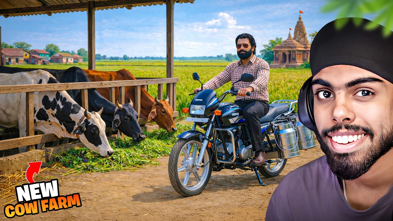 I STARTED WORKING IN INDIAN COW FARM...