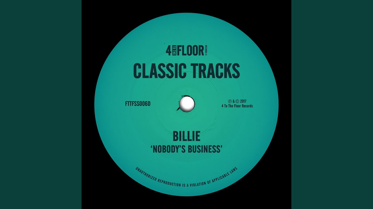Nobody's Business (Instrumental Club Mix)