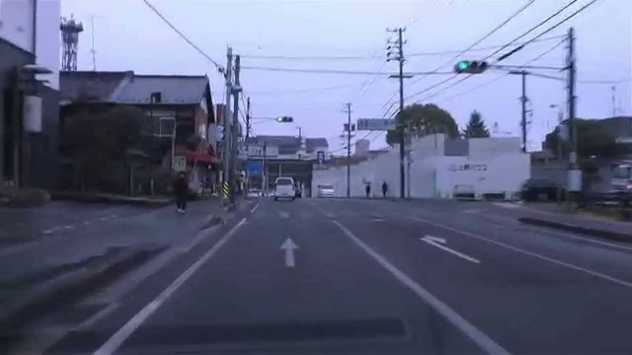 [drive japan]三重県伊賀市内の風景(Route163 Central Iga) Part.2