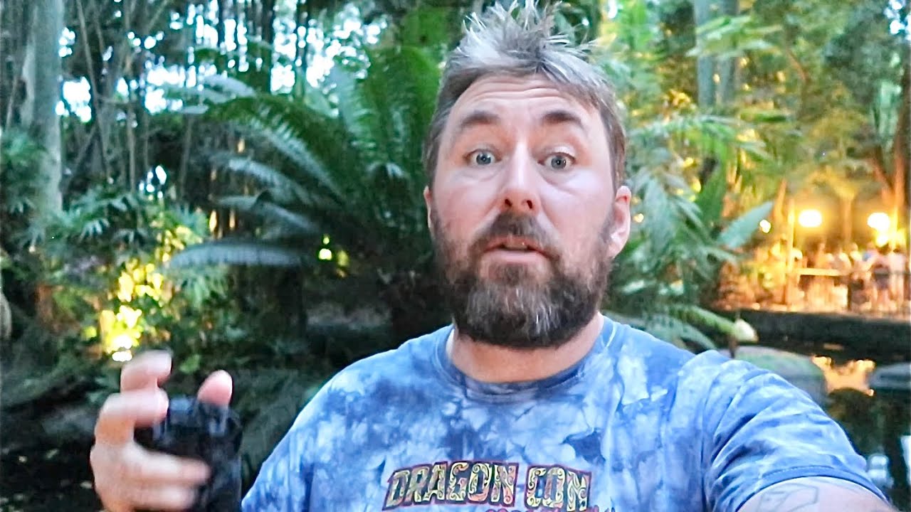 The Scariest Rides At Disney World - Night Time At Animal Kingdom / No Wait Times & Lighting Closure