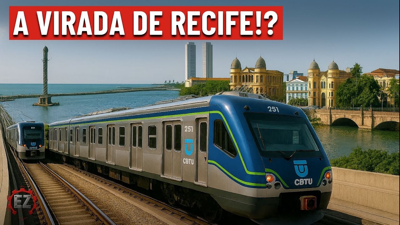 A REFORMA DO METRÔ VAI SAIR? Projeto Promete Revolução em Recife