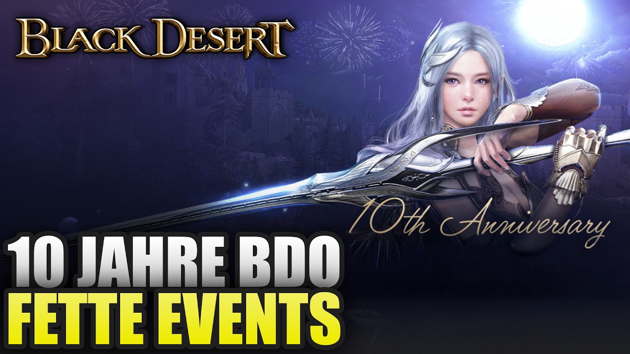 10 JAHRE BDO😱Diese Events kommen unerwartet in Black Desert