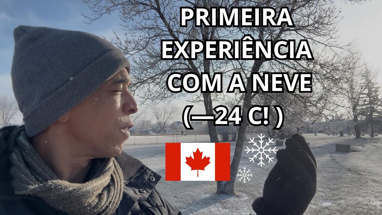 o INVERNO no INTERIOR do CANADÁ 🇨🇦