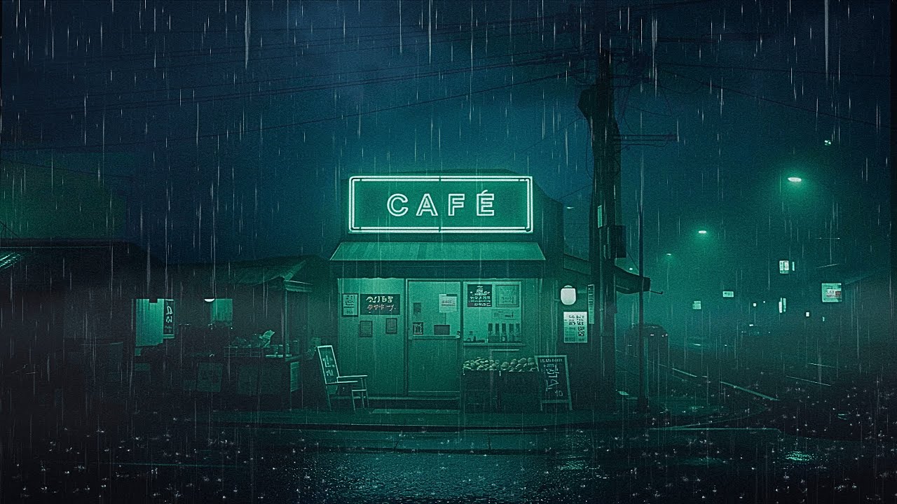 Cozy Rain Lofi 🌧️ Find Your Calm in a Rainy Night City • Deep Focus Music for Study
