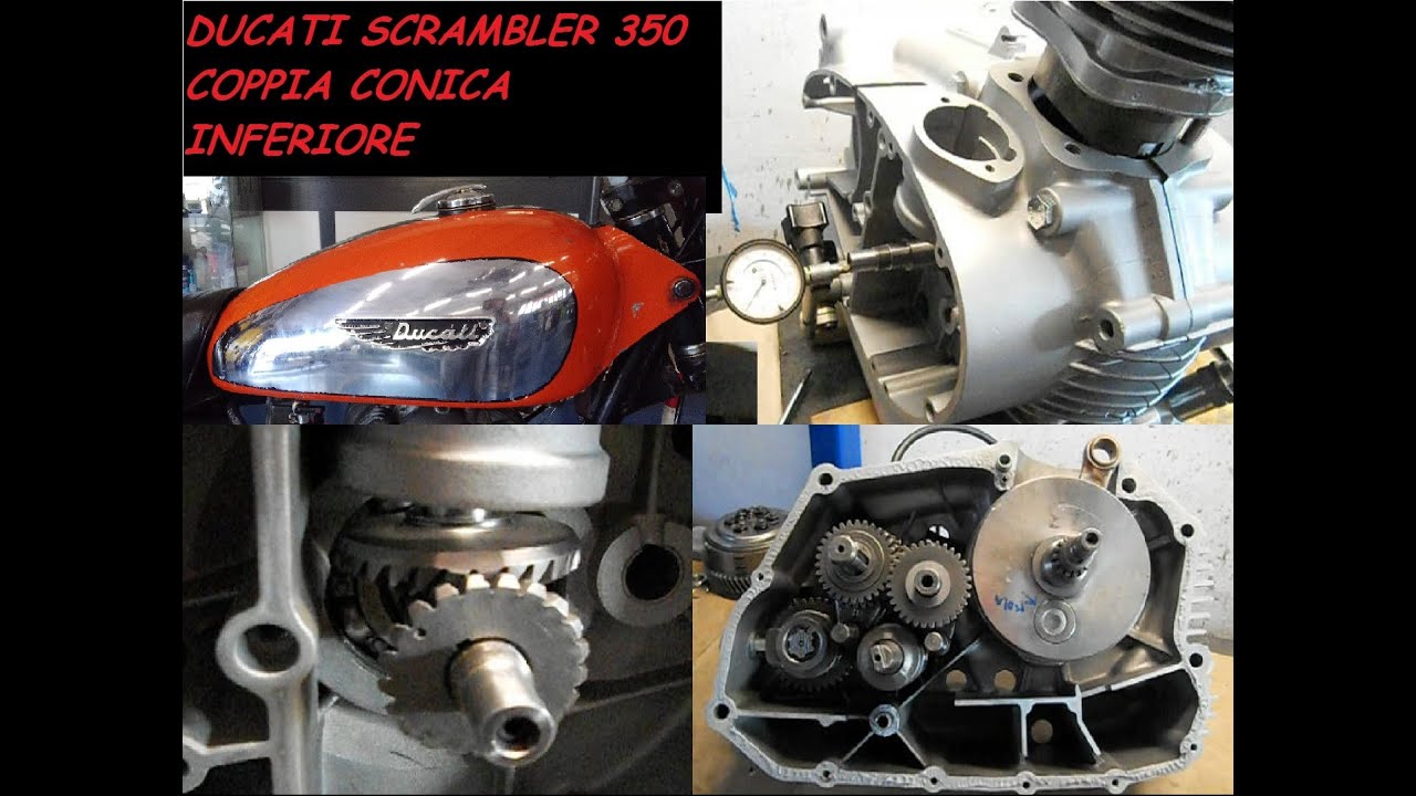 DUCATI SCRAMBLER 350 COPPIA CONICA INFERIORE