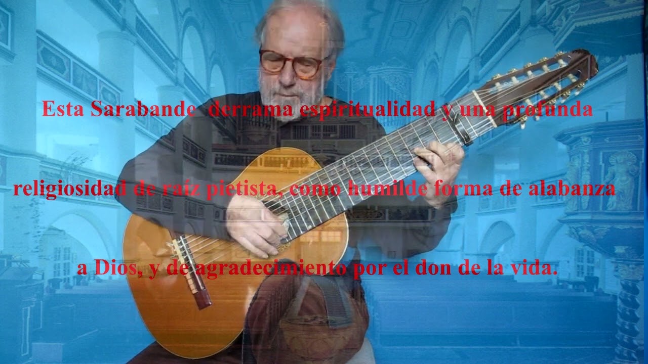 Sarabande 1067 de Bach, 10 cuerdas