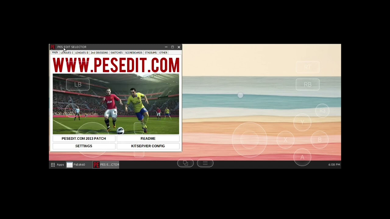 cara install pes 2013& pes edit 6.0 di gamehub android mediatek/snapdragon