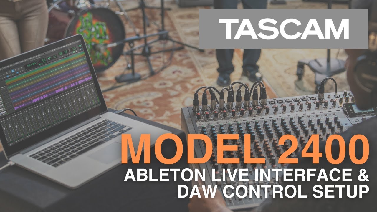 Model 2400 Ableton Live Interface and DAW Control Setup