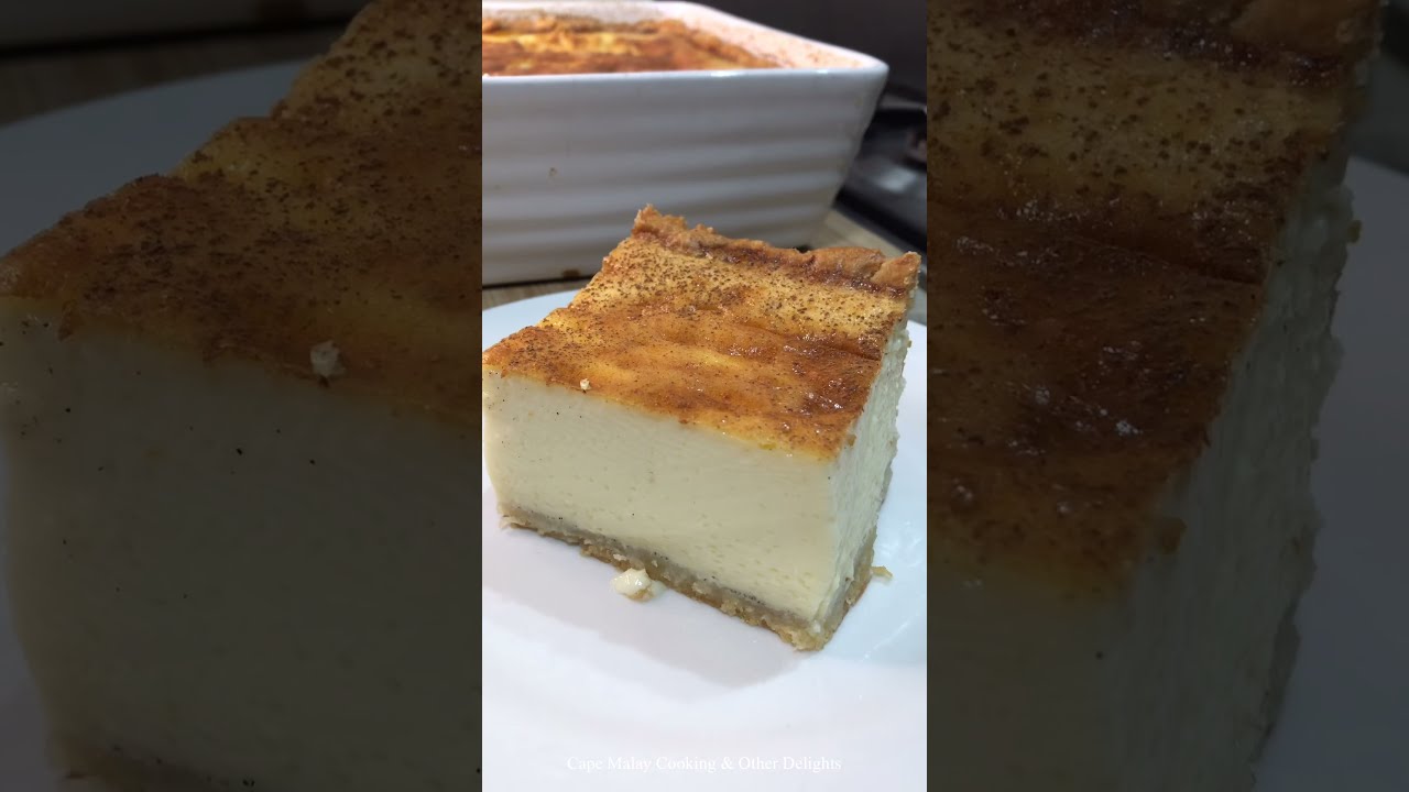 How To Make Condensed Milk Milk Tart | Salwaa Smith | Cape Malay Cooking & Other Delights