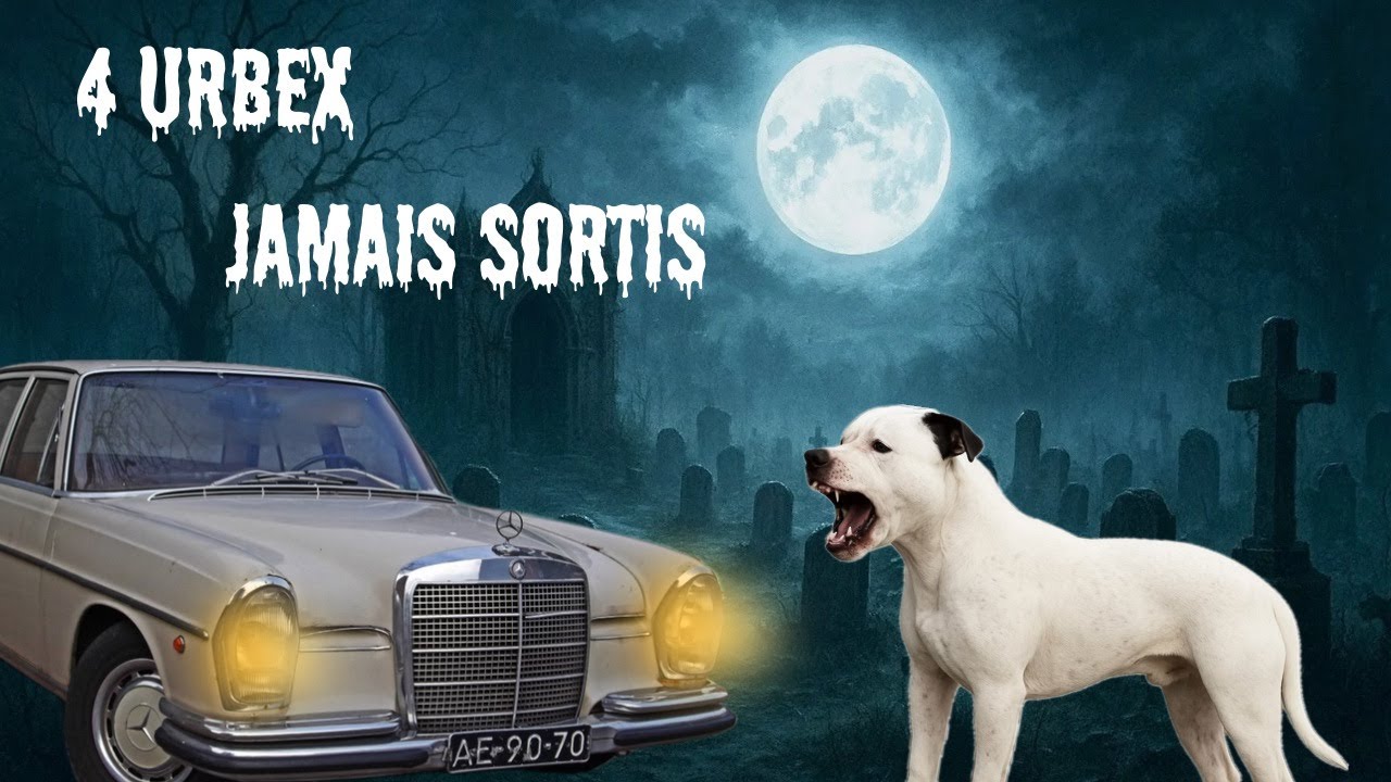URBEX | 4 URBEX JAMAIS SORTIS ! ( CHIEN D'ATTAQUE, SQUATTEUR, VEHICULES...)