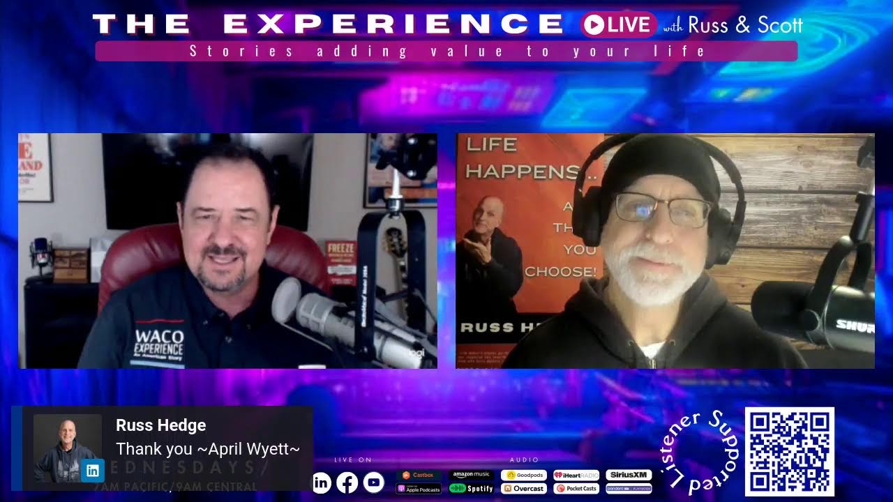 The Experience Live with Russ & Scott, Y6E244, with James Gardner