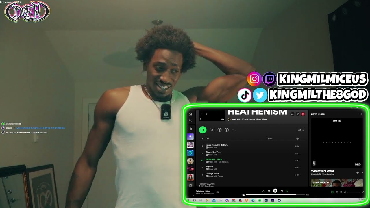 The 8 God Reacts to: Meek Mill - HEATHENISM (EP)