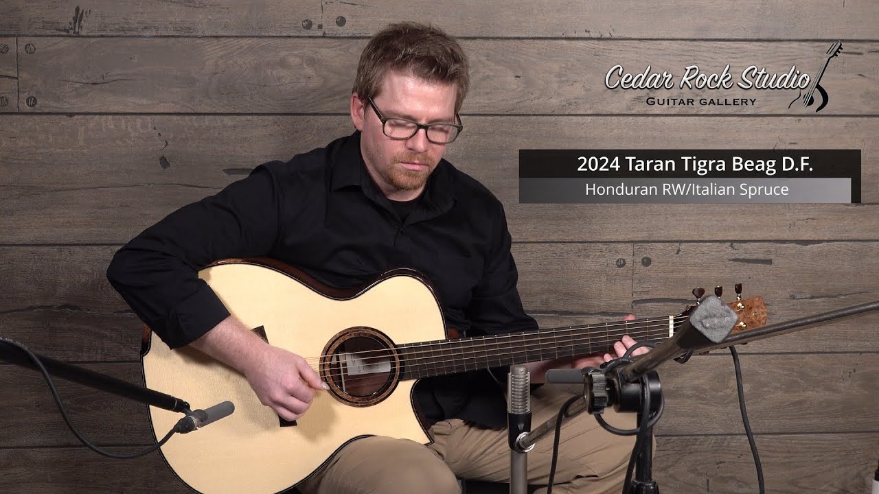 2024 Taran Tirga Beag D.F. (Honduran Rosewood/Italian Spruce) played by Matt Thomas
