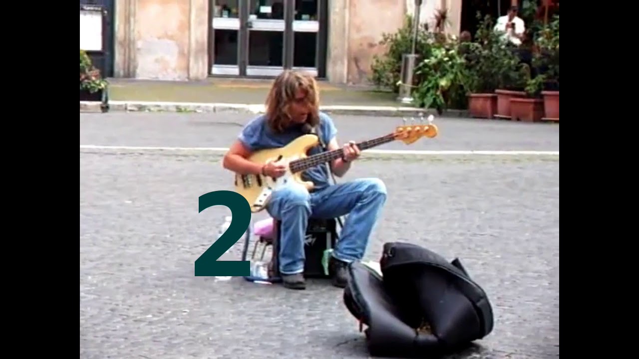 Top 6 street bass player compilation!!!