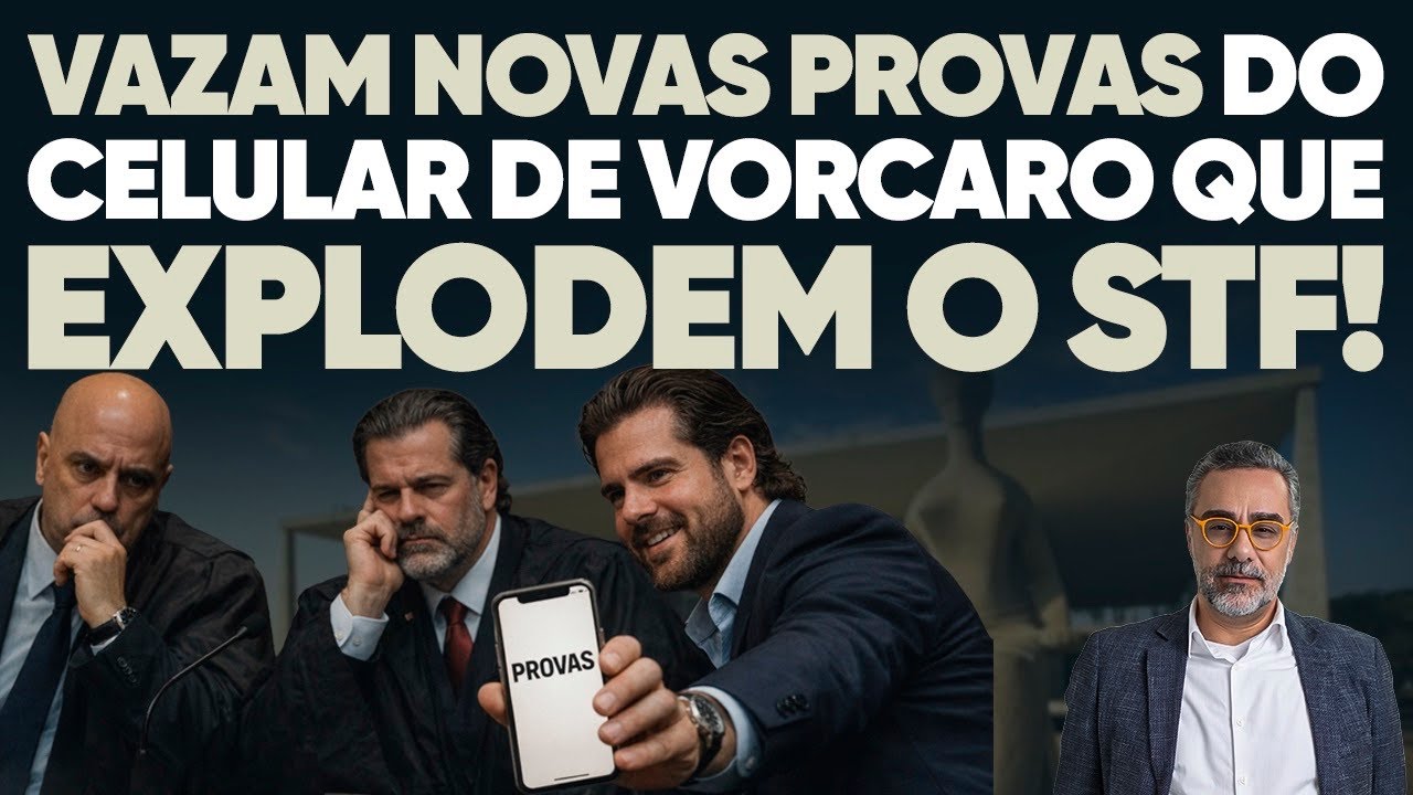 🚨 Vazou: novas provas do celular de Vorcaro explodem o STF, que é alertado! 