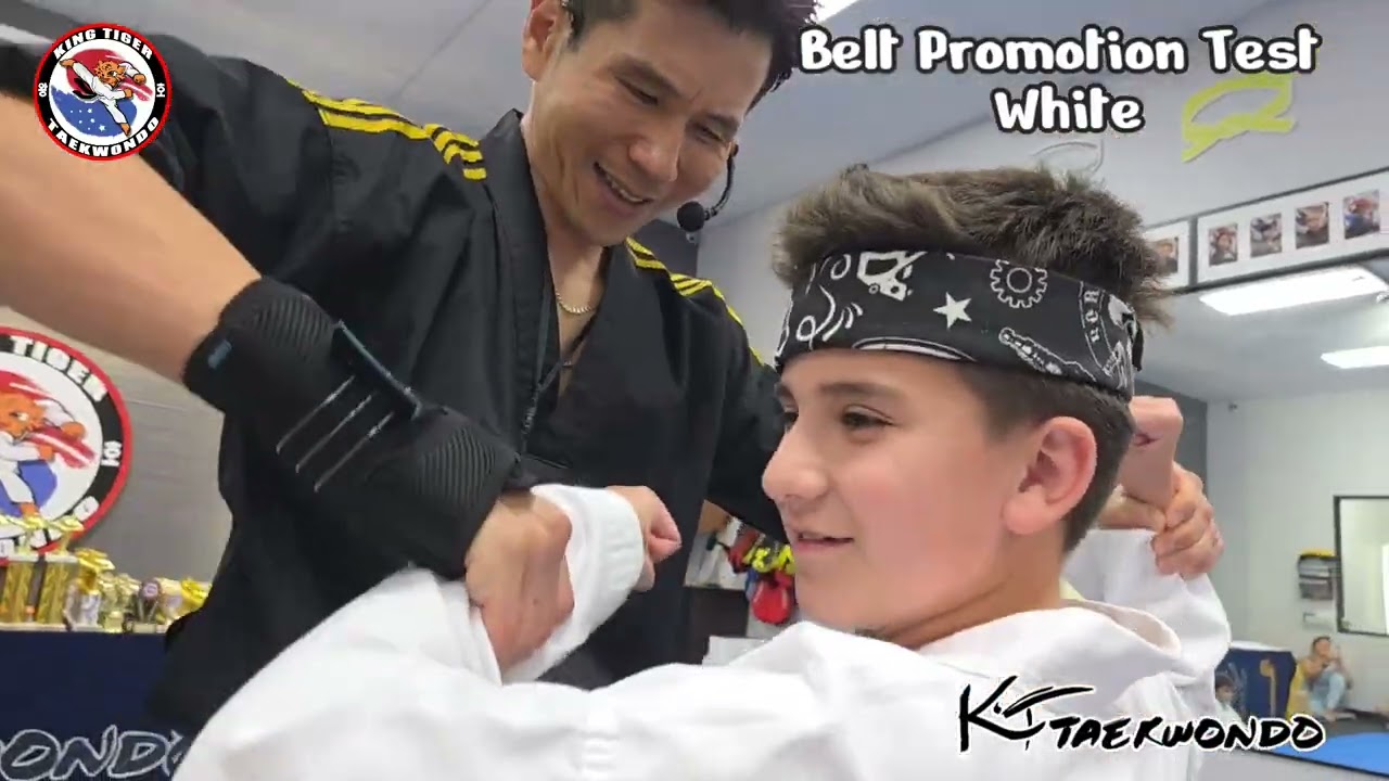 KT Taekwondo Belt promotion Test (White) 2025.Oct