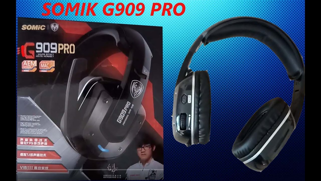 Игровые наушники SOMIC G909 PRO
