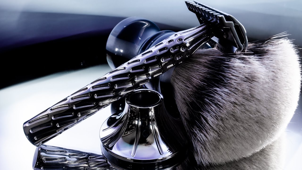 REVIEW | BOTI VORTEX SAFETY RAZOR | TITANIUM, AGGRESSIVE, BUT... | Ft. Phoenix Shaving - Sci-Fi Lime