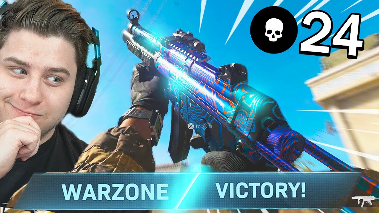 my NEW RECORD for MOST KILLS in a Warzone game! (24 KILL GAMEPLAY)