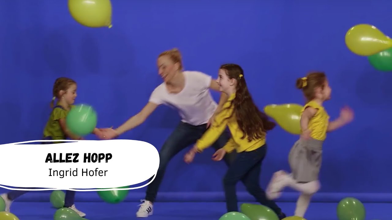 🐻 Allez hopp | Kinderlieder zum Mitsingen und Bewegen