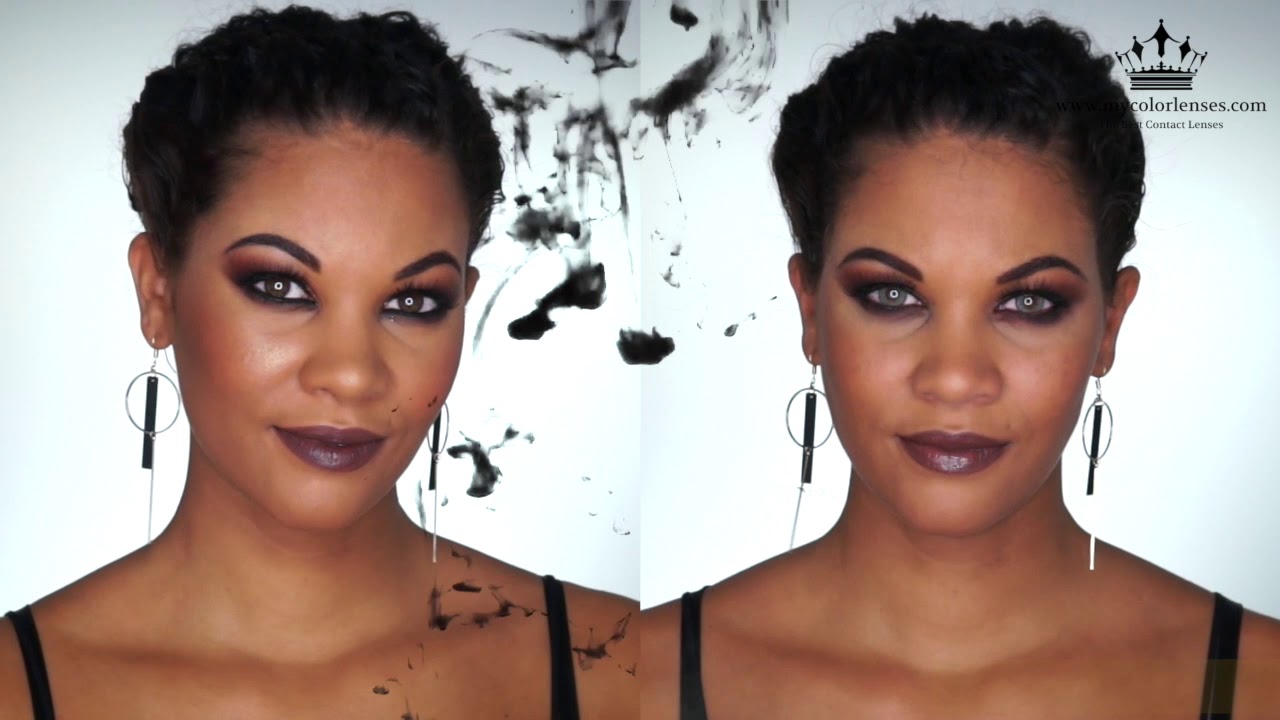 Lenti di colore grigio Obsession Paris Seduction Shadow - Mycolorlenses.com