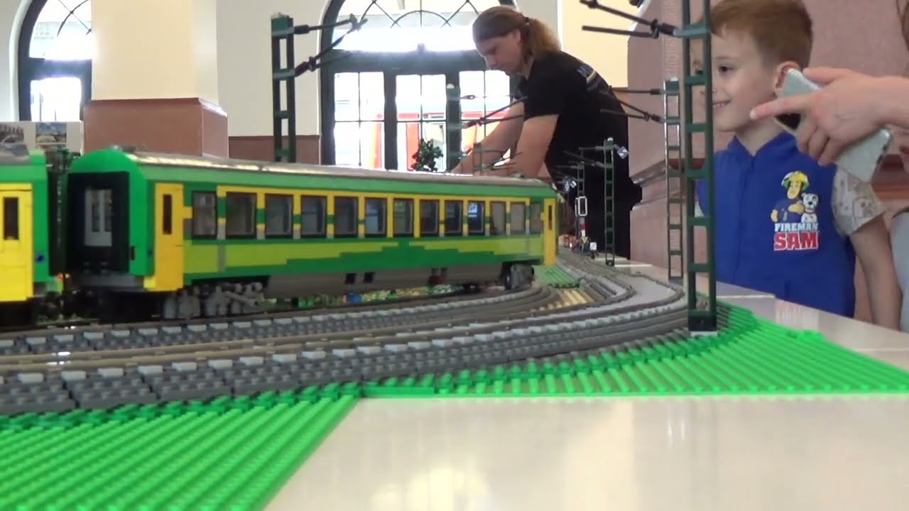 LEGO vasút modell kiállítás Békéscsabán - 2023