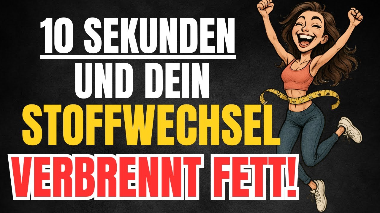 So aktivierst du deinen Stoffwechsel blitzschnell – ganz ohne Sport!
