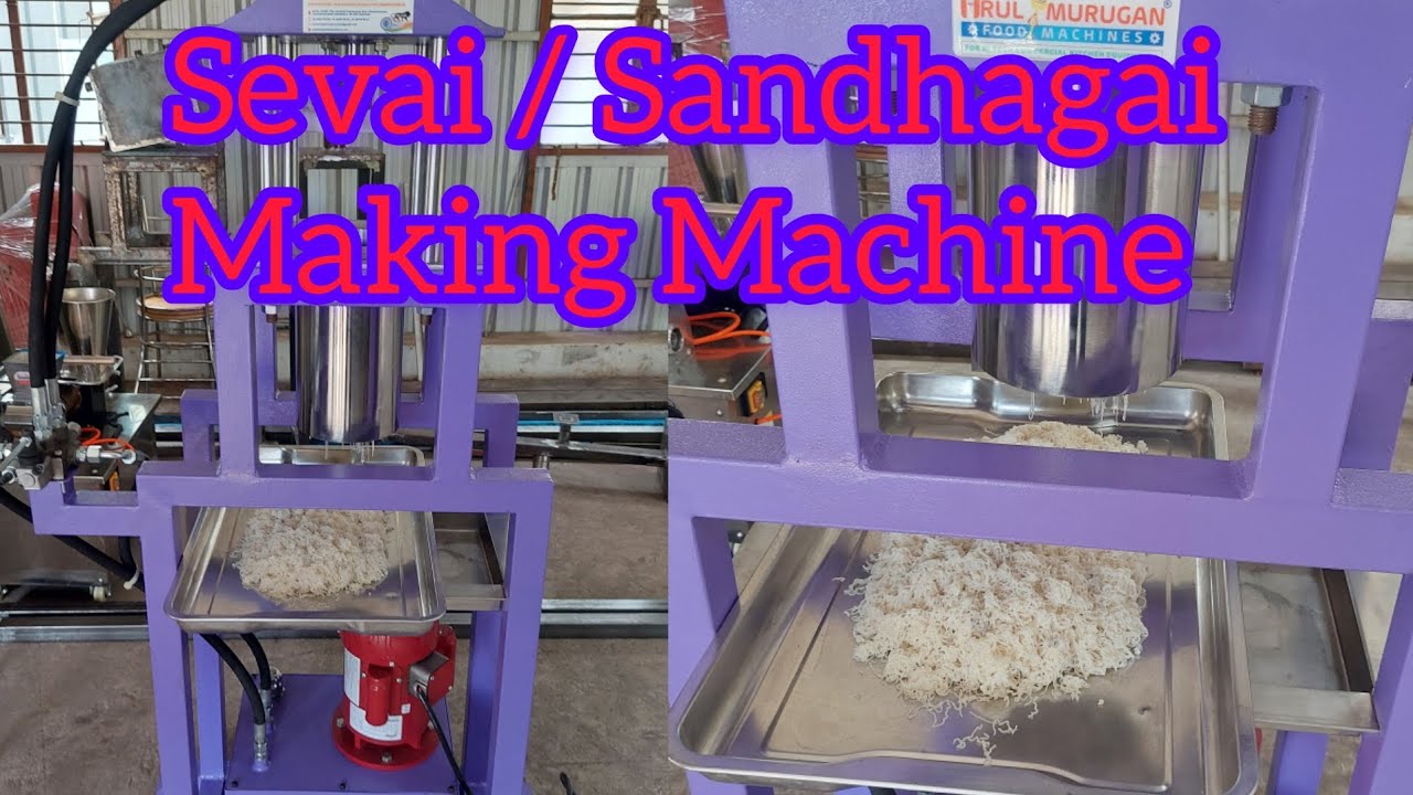 Sevai Making Machine /Lemon Sevai Making Machine /Noodles Machine /Santhagai Machine / SemiyaMachine