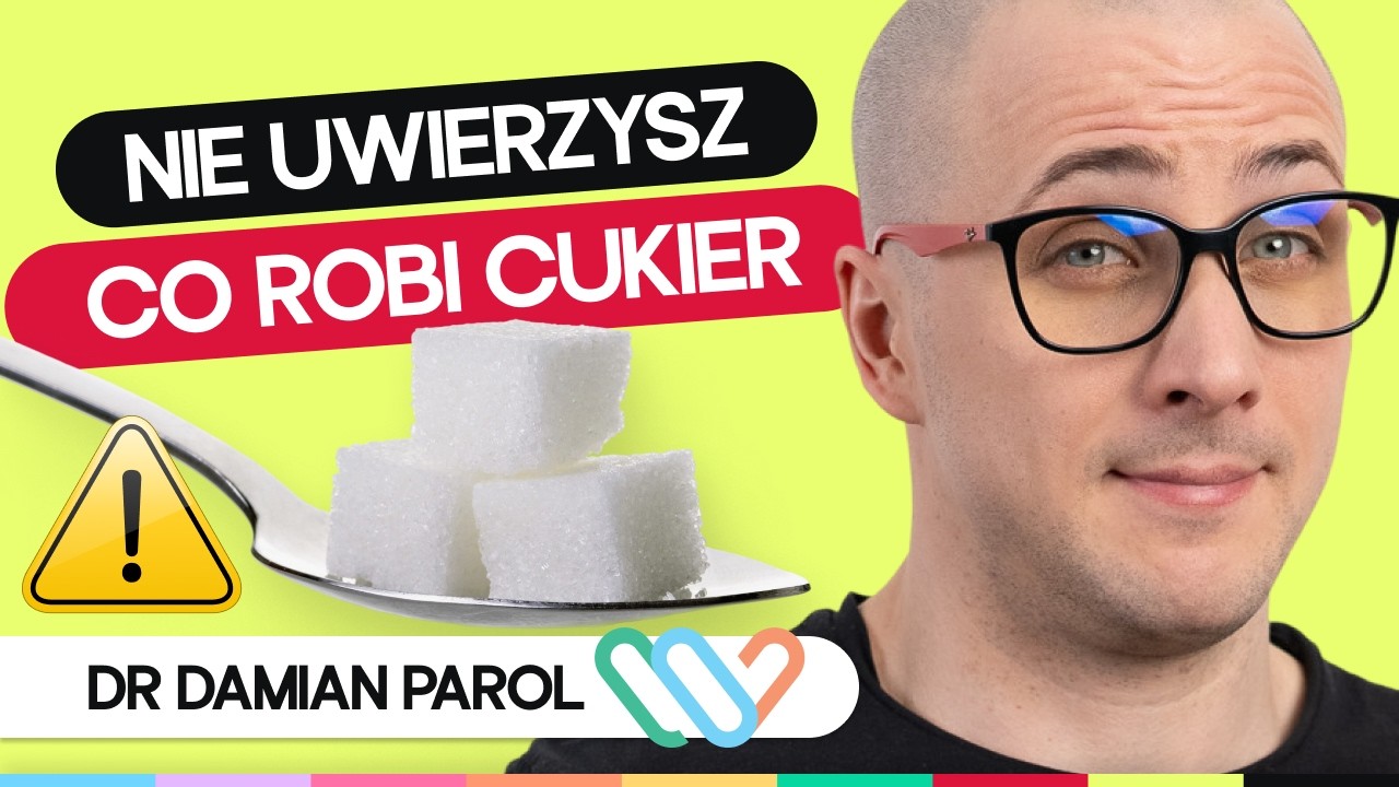Czy CUKIER uzależnia? 🍬 CAŁA PRAWDA o tym jak cukier wpływa na organizm! dr Damian Parol