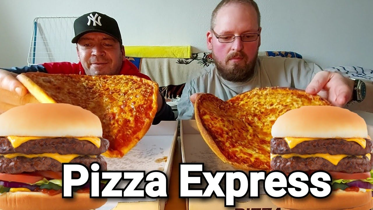 EPISCHER DOUBLE BEEF BURGER & BOLOGNESE PIZZA VON PIZZAEXPRESS|MUKBANG MIT STEFAN