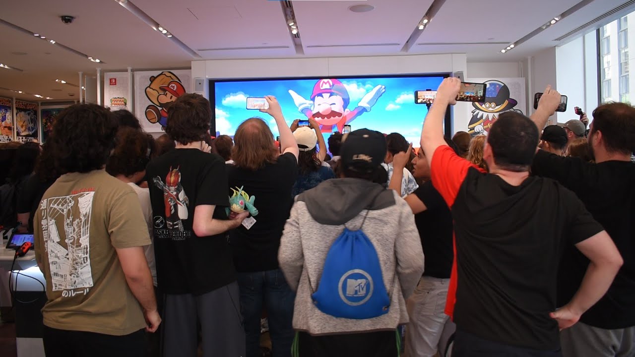 Mario & Luigi: Brothership Reveal Live Reactions at Nintendo NY [Nintendo Direct 6.18.2024]