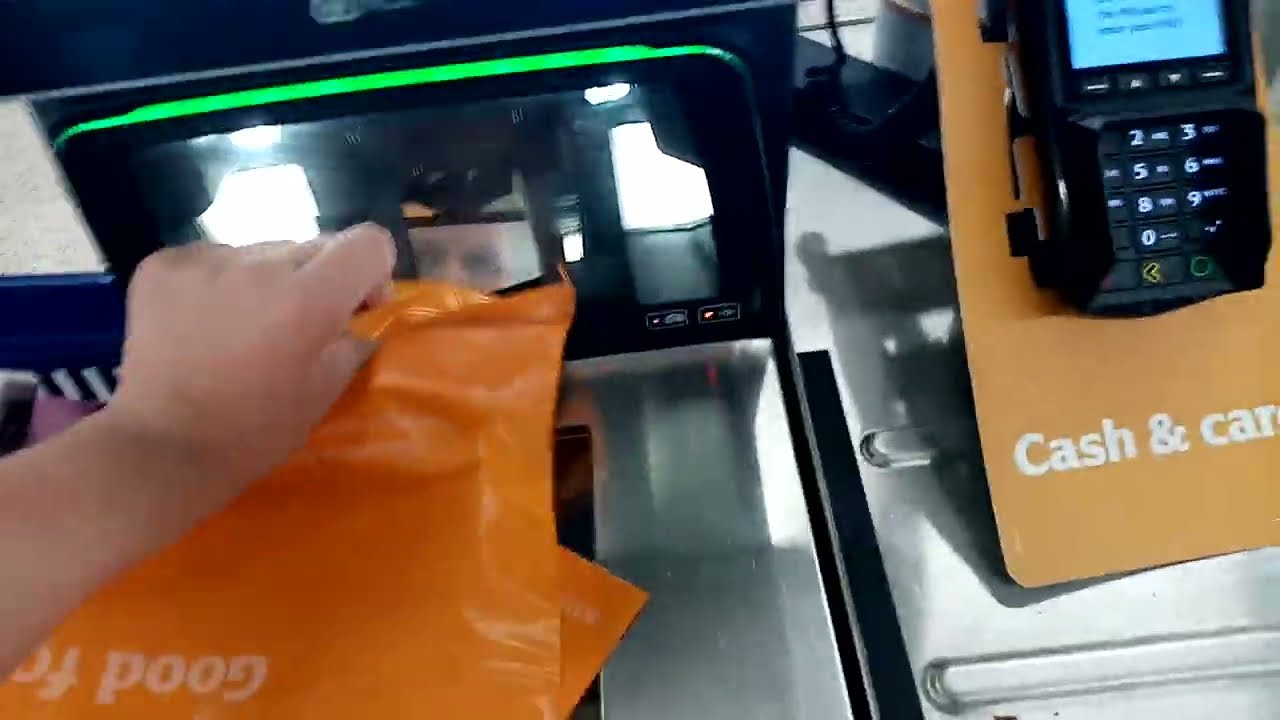 NCR self Checkout at Sainsbury's Gosforth