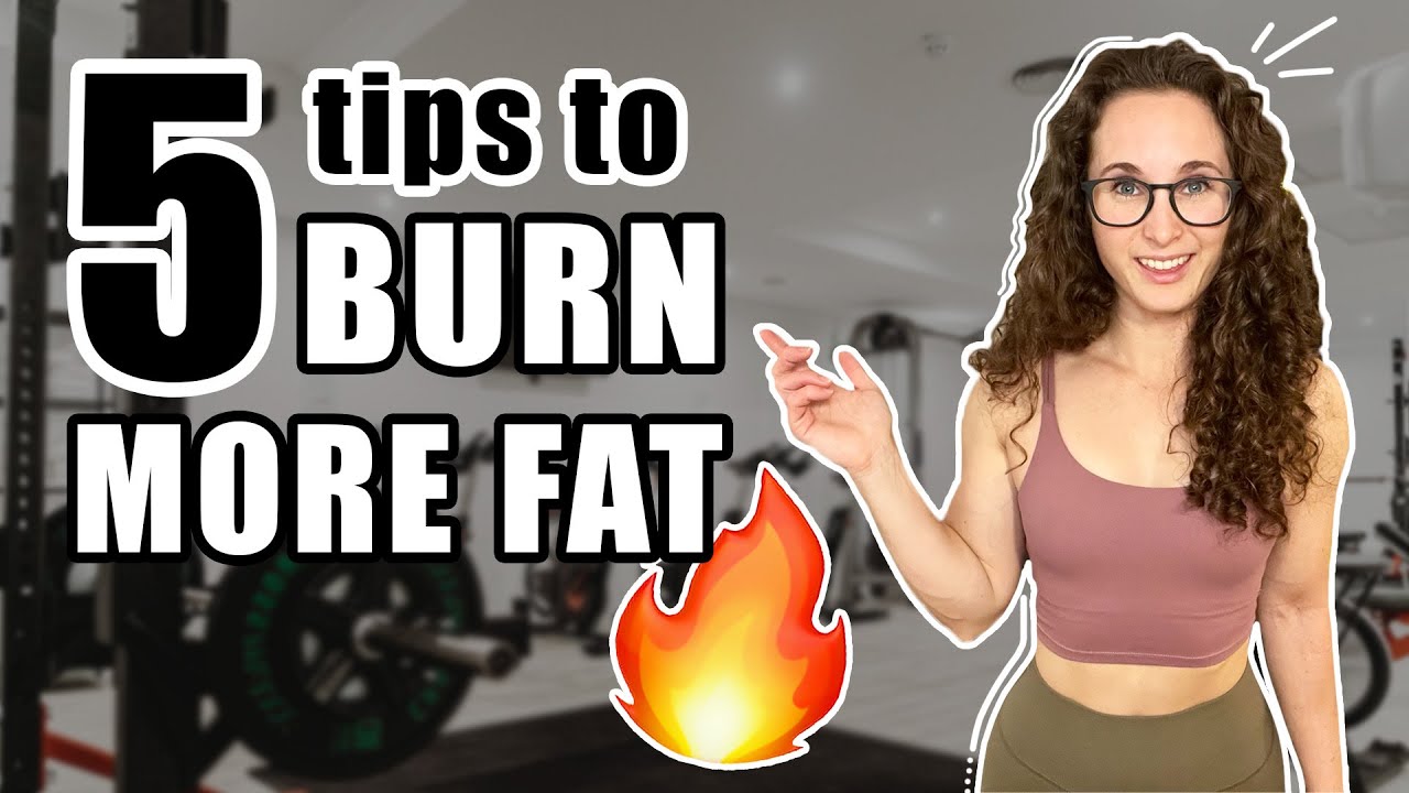 5 TIPS to BURN MORE FAT with your WORKOUTS | Boost Workout Recovery & Efficiency